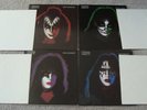 Vintage Kiss Solo Vinyl LP Records Complete 1978 Mint Posters Inserts 4 Sets Lot
