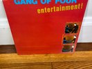 Gang Of Four Entertainment  1980 NOTCHED Promo Vinyl Record SEALED