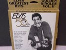 Vtg Elvis Presley Golden Singles 6 Records w Picture Sleeves Gold Color Vinyl 7