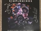Simple Minds - Direction of the Heart - Orange Vinyl - Signed Autograph Sleeve