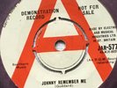 JOHN LEYTON - ‘JOHNNY REMEMBER ME’ TOP RANK JAR 577 1961 DEMO JOE MEEK RGM PROD.