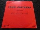 John Coltrane : With the Red Garland Trio - UK Esquire LP