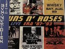 Guns N Roses Live Era 87-93 3LP - Colored Import, New Sealed