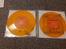 U2-Out of Control/I Will Follow ORANGE VINYL 7'' SINGLES-RARE 7'' SINGLES