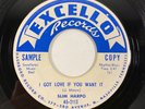 Excello 2113 Slim Harpo - I'm a King Bee / I Got Love If You, PROMO 7