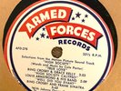 ARMED FORCES RADIO AFD-278 'HIGH SOCIETY' SOUNDTRACK, GRACE KELLY & BING CROSBY