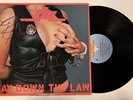 KEEL Lay Down The Law REAL hand SIGNED RARE 1984 12