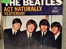 THE BEATLES - Yesterday / Act Naturally (Pic Sleeve) - 7