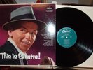 FRANK SINATRA THIS IS SINATRA LP 1056 MONO TURQUOISE T-768  RARE NM VINYL