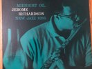 JEROME RICHARDSON-  Midnight Oil - New Jazz 8205 MONO Kenny Burrell / EX