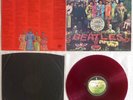 The Beatles - Sgt Pepper (1972) LP (VG++/NM) SUPER RARE ltd Apple RED Vinyl OIS