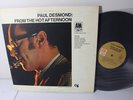Paul Desmond ‎– From The Hot Afternoon, 1969 LP CTI/A&M Records ‎– SP 3024