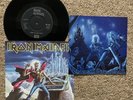 Iron Maiden-run To The Hills-Xmas Card-7”Picture Pic Cover Vinyl-limited