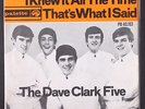 DAVE CLARK FIVE: i knew it all the time PALETTE 7