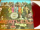 The Beatles Sgt PEPPER'S LONELY HEARTS CLUB BAND  Japan red color vinyl LP Apple