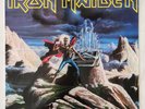 IRON MAIDEN- RUN TO THE HILLS - 1985 NEW - Blue/Green Marble Colored Vinyl 12