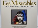 Les Miserables Broadway Album 2 Disc Double LP Libretto Lyric Blkt Vinyl Record