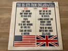 BIG HITS FROM ENGLAND & THE USA - LP PROMO BEACH BOYS VS BEATLES