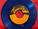 The Shades - The Chimes / Voodoo Woman - RARE DOOWOP REPRO BLUE COLORED WAX 45