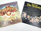 Vintage Commodores Stylistics Greatest Hits Vinyl LP 2 Album Bundle
