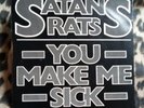Satan's Rats you make me Sick 1978 Ulta rare first press original with pic cover