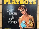 CHET BAKER & ART PEPPER - PLAYBOYS - OG 1957 MONO LP PJ-1234 - RARE LA COOL JAZZ