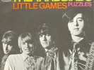 THE YARDBIRDS GEMAN  RARE LITTLE GAMES / PUZZLES 45 WITH PS 1967 JIMMY PAGE MINT