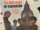 THE WHO SINGS MY GENERATION ORIGINAL ‘65 DECCA MONO LP VG+ VINYL