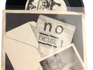 No Excuse  The Grim/Klone Band Disposable Records 45rpm Sleeve RARE AF Good Cond