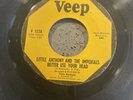 Little Anthony & Imperials -Better Use Your Head  Rare Pic Sleeve VEEP ORIGINAL