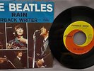 1960's THE BEATLES PAPERBACK WRITER/RAIN 45rpm RECORD & DUST JACKET NR