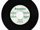 DOO WOP 45 LEWIS LYMON/ TEENCHORDS DANCE GIRL ON JUANITA VG+ ORIGINAL 2ND PRESS