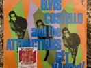 1980 Sealed Elvis Costello & Attractions Get Happy German Unusual Hype Sticker