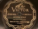 Victor 38576 Jones & Collins Astoria Hot 8  ASTORIA STRUT  1929 78 rpm jazz E