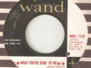 ROSCOE ROBINSON What Youre Doin To Me WAND NORTHERN SOUL USA 45