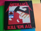 NEW - Metallica - Kill 'em All - Limited Red Colored Vinyl LP Record