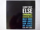 Cannonball Adderley Somethin' Else Blue Note GXF 3001 Japan  VINYL LP