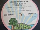 King Crimson LP Starless And Bible Black UK Pink Island Rim 1st Press LOVELY **