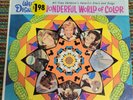 Walt Disney Wonderful World of Color Vintage Vinyl Record Disneyland Book