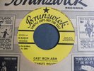 Peanuts Wilson - Cast Iron Arm 1957 USA 45 BRUNSWICK DJ/PROMO 1st ROCKABILLY