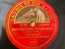 French 78 Jacques Thibaud Violin Pièce en forme Habanera Ravel / Dolly Fauré