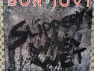 BON JOVI - Slippery When Wet 1986 LP - VG+ Vinyl / Orig Inner Sleeve