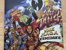 Wu Tang Clan Saga Continues Vinyl Record Blue OOP Rare Rap Hip Hop