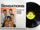 SENSATIONS Let me in Music music music LP Reissue Near-MINT soul doowop   mc 617