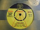 Elton John - Your Song 1971 UK 45 DJM DEMO/PROMO