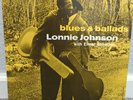Blues & Ballads [LP] Lonnie Johnson (1990 Issue) EX Sleeve / Near Mint Vinyl