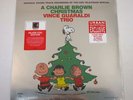 VINCE GUARALDI A CHARLIE BROWN CHRISTMAS NEW LP CLEAR RED & GREEN SPLATTER VINYL