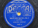 KOKOMO ARNOLD 1935 Milk Cow Blues -No. 2 DECCA PREWAR GUITAR BLUES 78 rpm record
