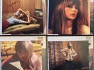 taylor swift midnights 4 SIGNED VINYL complete set all with hearts