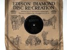 EDISON DISC RECORD 80643 SILENT NIGHT/NAZARETH Elizabeth Spencer CHRISTMAS